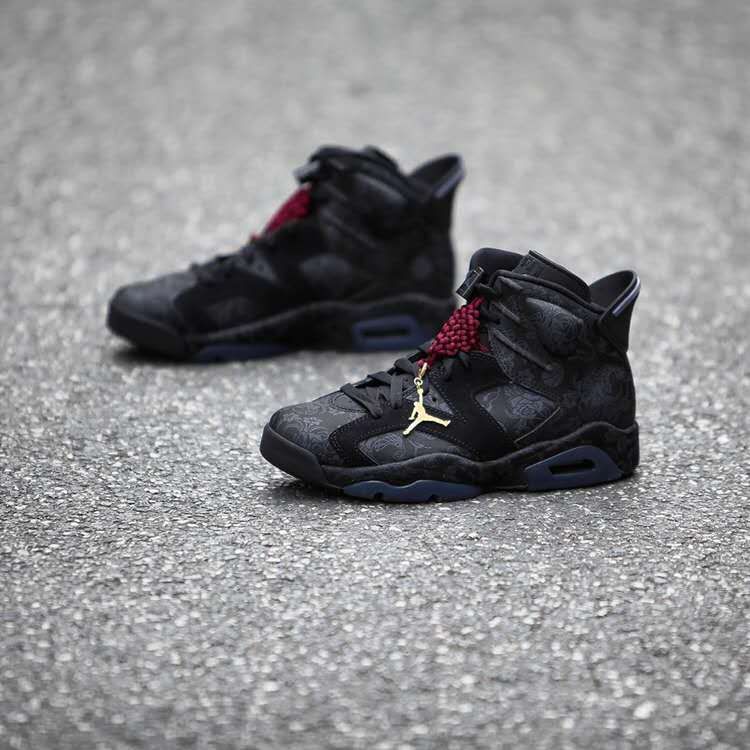 Air Jordan 6 Chinese Festival Carbon Black - Click Image to Close